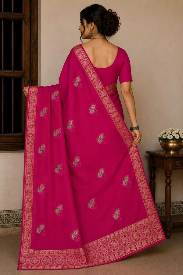 Pink_Pure_Cotton_Embroidered_Woven_Saree_For_Women