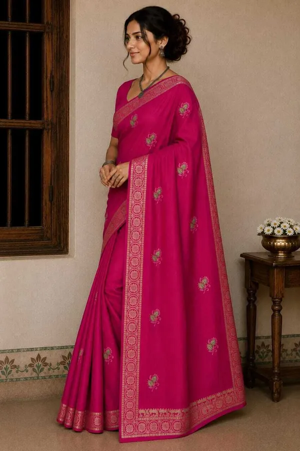 Pink_Pure_Cotton_Embroidered_Woven_Saree_For_Women
