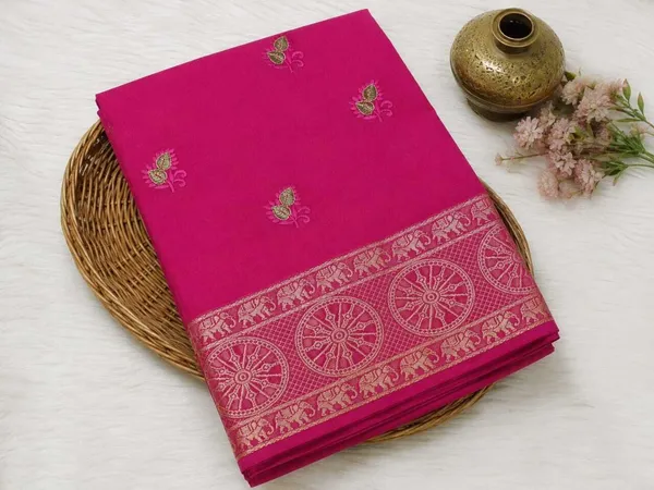 Pink_Pure_Cotton_Embroidered_Woven_Saree_For_Women