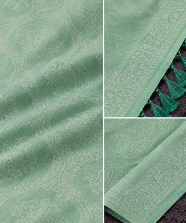 Raamiva_Woven_Daily_Wear_Pure_Cotton_Saree_(Green)
