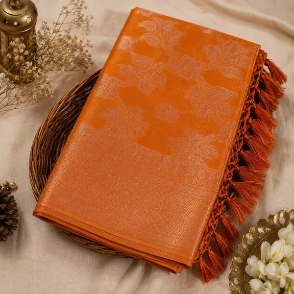 Raamiva_Woven_Daily_Wear_Pure_Cotton_Saree_(Orange)