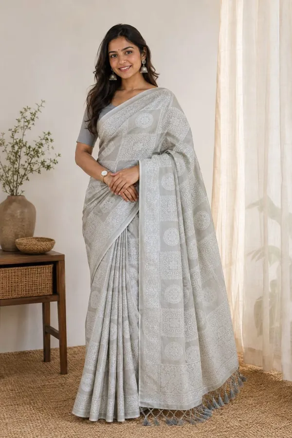 Raamiva_Woven_Daily_Wear_Pure_Cotton_Saree_(Grey)