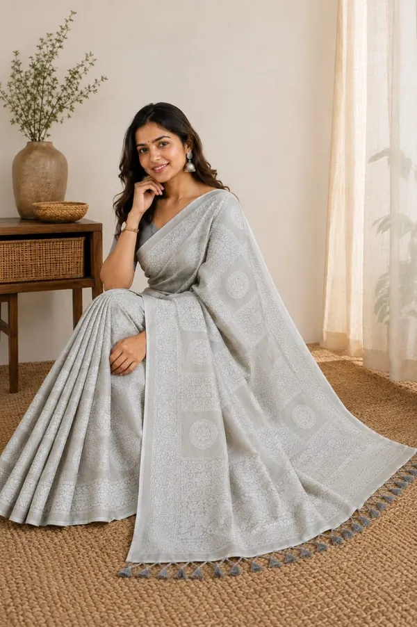 Raamiva_Woven_Daily_Wear_Pure_Cotton_Saree_(Grey)