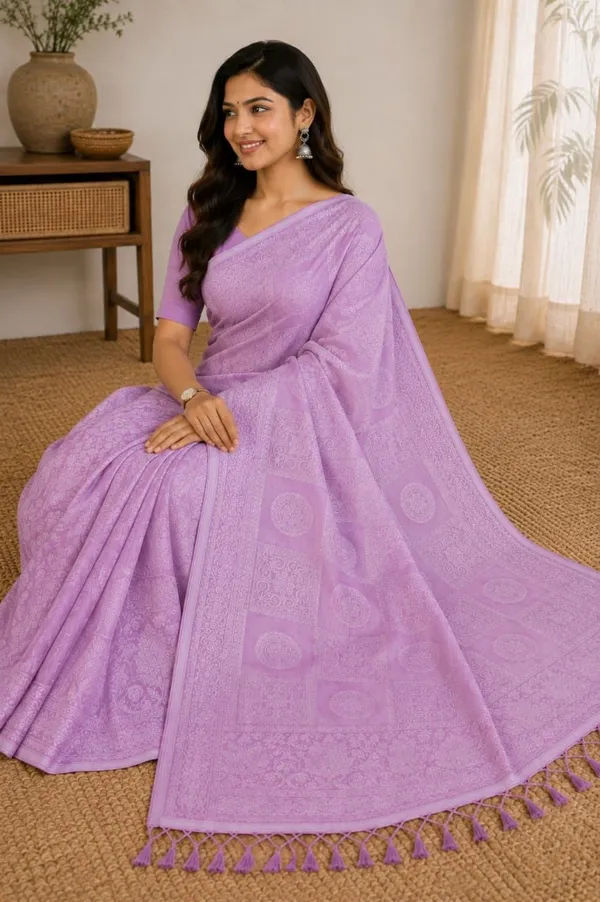 Raamiva_Woven_Daily_Wear_Pure_Cotton_Saree_(Purple)