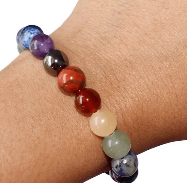 Multicolor_Crystal_7_Chakra_Beaded_Bracelet_For_Unisex