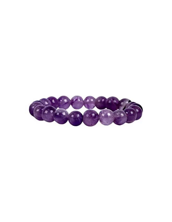 Purple_Crystal_Amethyst_Beaded_Bracelet_For_Unisex
