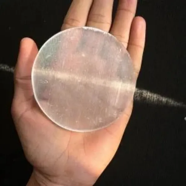 White_Crystal_Translucent_Selenite_Charging_Disc_For_Charging_Plate