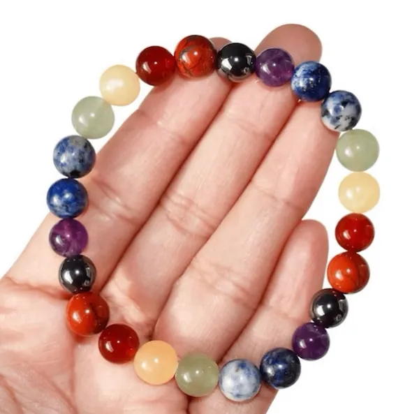 Multicolor_Crystal_7_Chakra_Beaded_Bracelet_For_Unisex