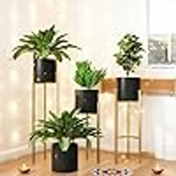 Modern_Metal_Plant_Stand_Gold_Decorative_Planters_With_Stands_Indoor_Outdoor_Home_Decor_Black_Set_Of_3