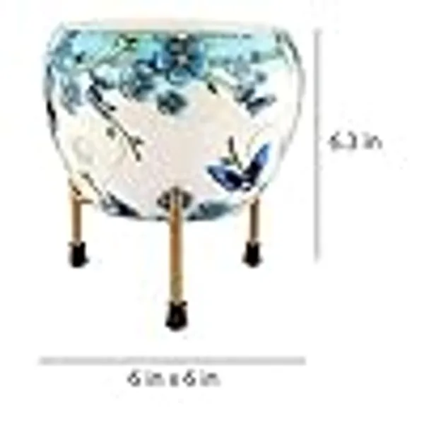 Decorative_Ceramic_Flower_Pot_With_Metal_Stand_6_Inch_Printed_Indoor_Planter_For_Home_Office_Modern_Tabletop_Plant_Holder_Succulent_Bonsai_Pot_White