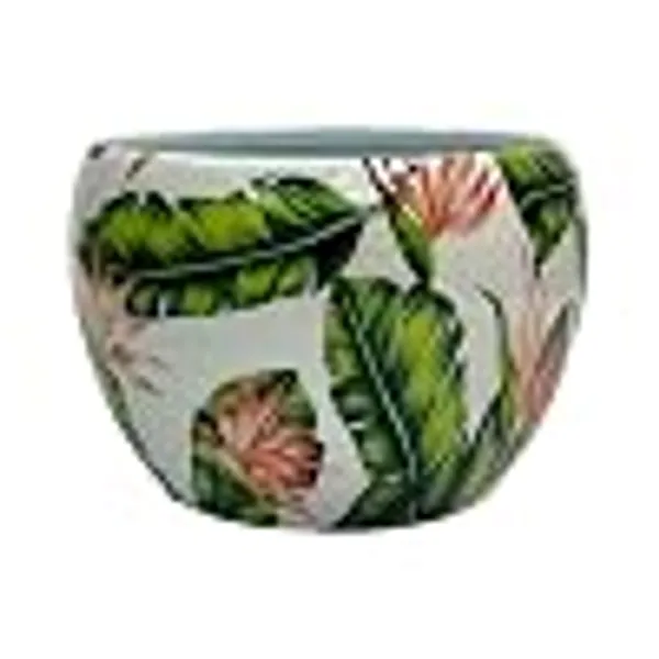 Decorative_Ceramic_Flower_Pot_With_Metal_Stand_6_Inch_Printed_Indoor_Planter_For_Home_Office_Modern_Tabletop_Plant_Holder_Succulent_Bonsai_Pot_White_And_Green