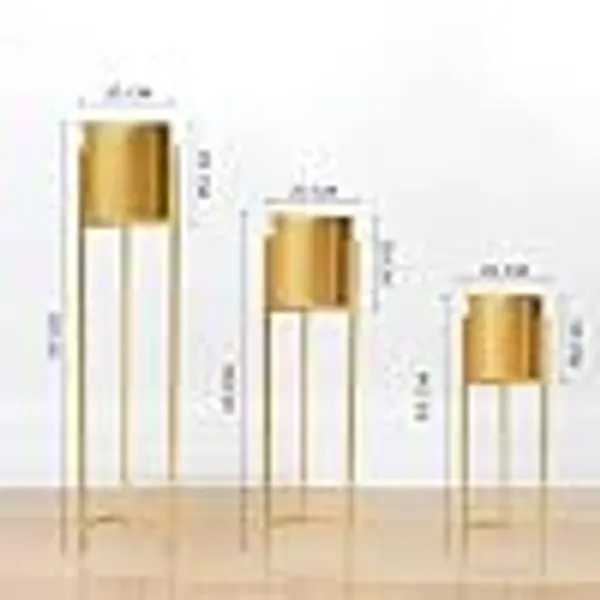Alfhome_Set_Of_3_Metal_Plant_Stands_With_Pots_Gold_Finish_Indoor_Planter_Stand_Modern_Decorative_Flower_Pot_Holder_25_20_15_Height_Living_Room_Balcony_Office_Decor_Gold