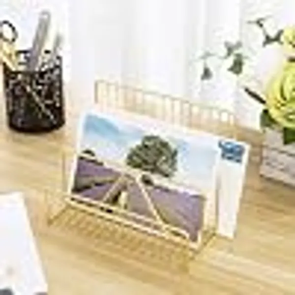 Alfhome_Premium_Metal_Magazine_Holder_File_Organizer_Geometric_Wire_Desktop_Sorter_Wall_Mounted_Rack_For_Office_Home_Desk_Books_And_Documents_Gold_Multi_Slot_Desktop_Sorter