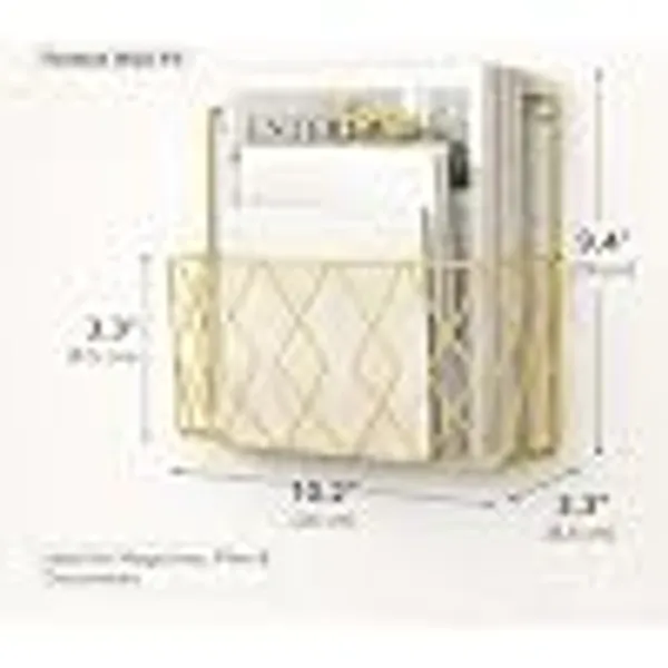 Alfhome_Premium_Metal_Magazine_Holder_File_Organizer_Geometric_Wire_Desktop_Sorter_Wall_Mounted_Rack_For_Office_Home_Desk_Books_And_Documents_Gold_Diamond_Wall_File_Rack
