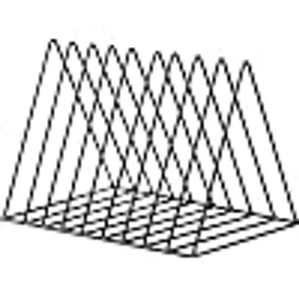 Alfhome_Premium_Metal_Magazine_Holder_File_Organizer_Geometric_Wire_Desktop_Sorter_Wall_Mounted_Rack_For_Office_Home_Desk_Books_And_Documents_Black_Triangle_Desktop_Sorter