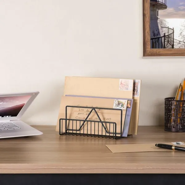 Alfhome_Premium_Metal_Magazine_Holder_File_Organizer_Geometric_Wire_Desktop_Sorter_Wall_Mounted_Rack_For_Office_Home_Desk_Books_And_Documents_Black_Multi_Slot_Desktop_Sorter