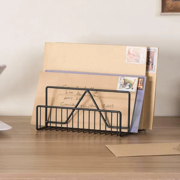 Alfhome_Premium_Metal_Magazine_Holder_File_Organizer_Geometric_Wire_Desktop_Sorter_Wall_Mounted_Rack_For_Office_Home_Desk_Books_And_Documents_Black_Multi_Slot_Desktop_Sorter