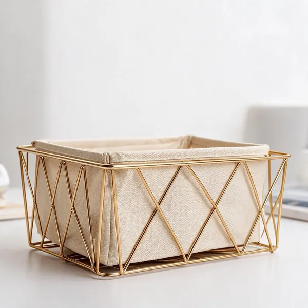 ALFHOME_Gold_Geometric_Wire_Magazine_Holder_Duo