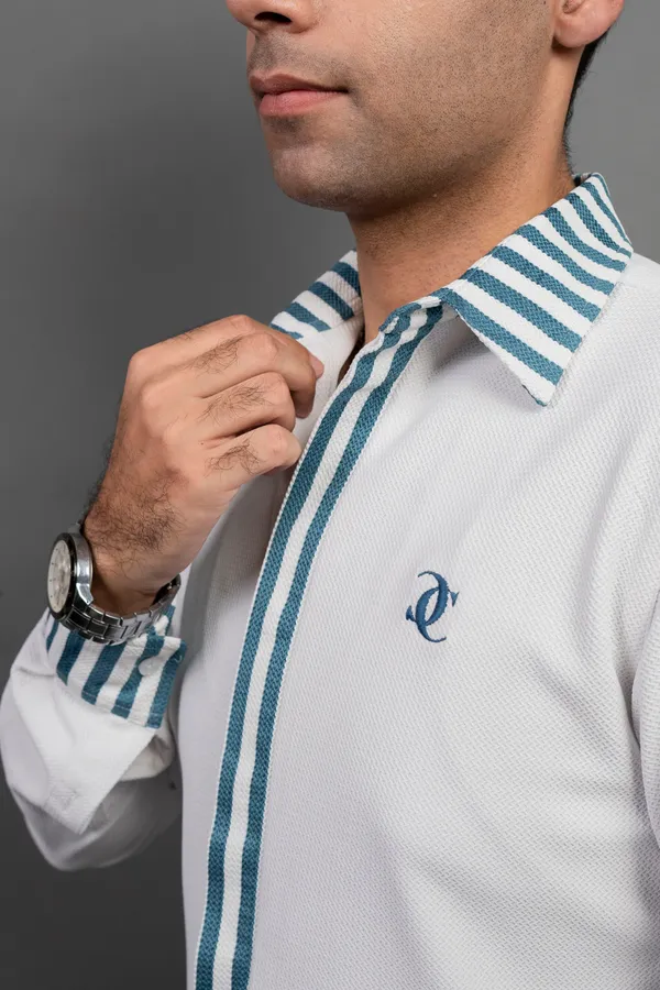 The_Subtle_Statement_Panelling_Shirt_White
