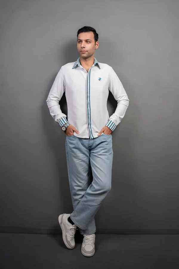 The_Subtle_Statement_Panelling_Shirt_White