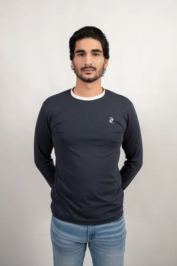 The_Staple_Crew_Neck_T_Shirt_Dark_Grey