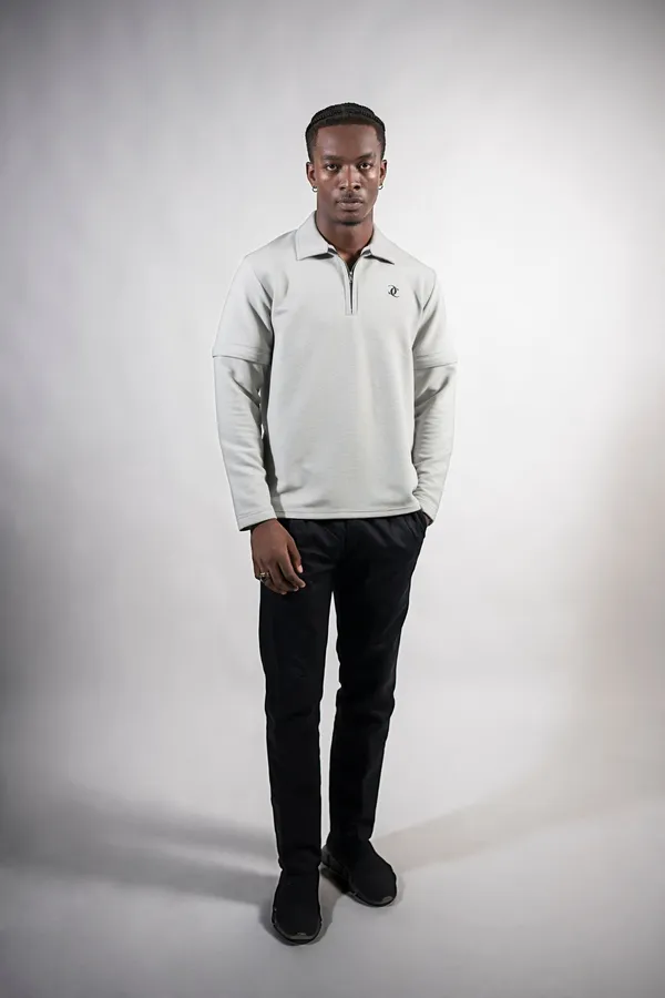 Elite_Zipper_Polo_Detachable_Sleeves_Light_Grey