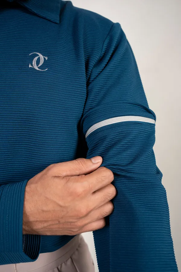 Elite_Zipper_Polo_Detachable_Sleeves_Airforce_Blue