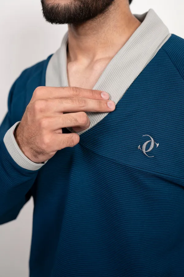 The_Signature_Shawl_Collar_T_Shirt_Airforce_Blue