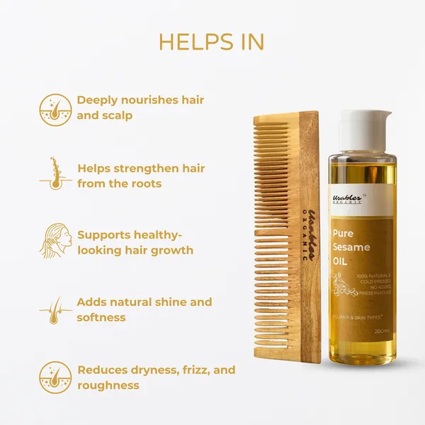 Cold_Pressed_Wood_Pressed_Sesame_Oil_200_Ml_Dual_Teeth_Neem_Comb_Healthy_Hair_Care_Duo_Default_Title