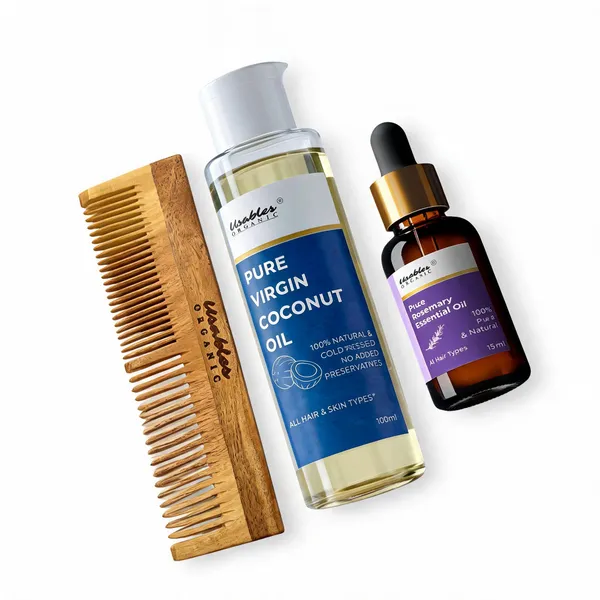 Usables_Organic_Rosemary_Coconut_Oil_&_Neem_Comb_Hair_Care_Kit