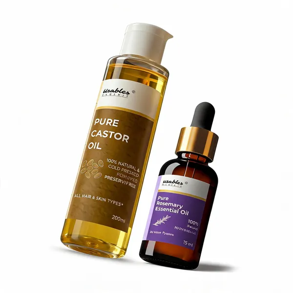 Usables_Organic_Rosemary_Essential_Oil_15Ml_Castor_Oil_200Ml_Hair_Growth_Kit