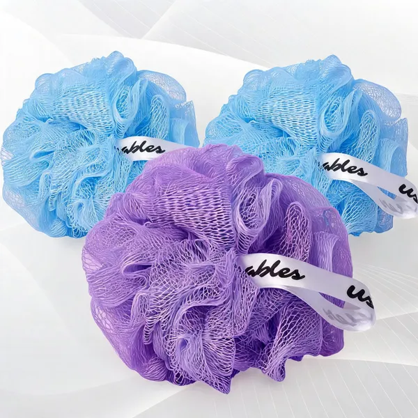 Usables_Organic_Relaxing_Aqua_Exfoliating_Loofah_Set_Blue_Purple_Pack_of_3
