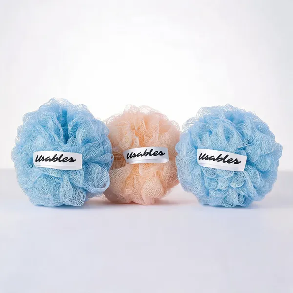 Usables_Organic_Fresh_Vibrant_Exfoliating_Loofah_Set_Peach_Blue_Pack_of_3