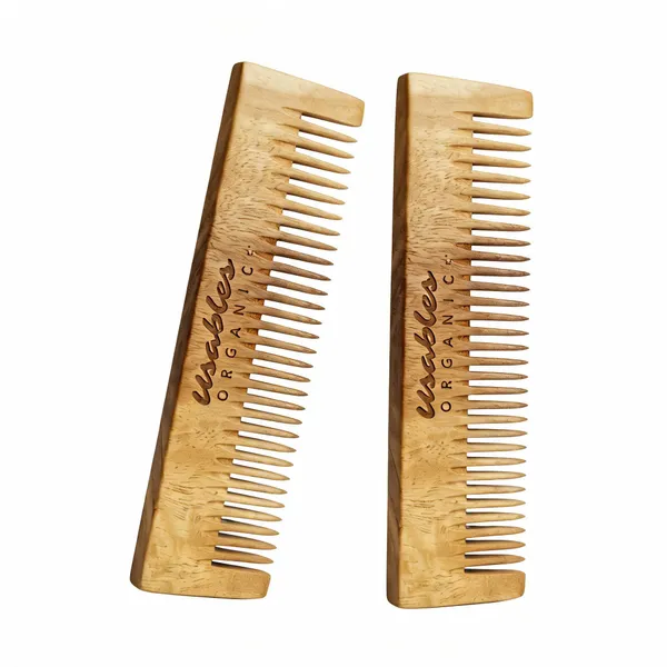 Usables_Organic_Pocket_Neem_Wood_Regular_Teeth_Travel_Hair_Comb_-_Pack_of_2