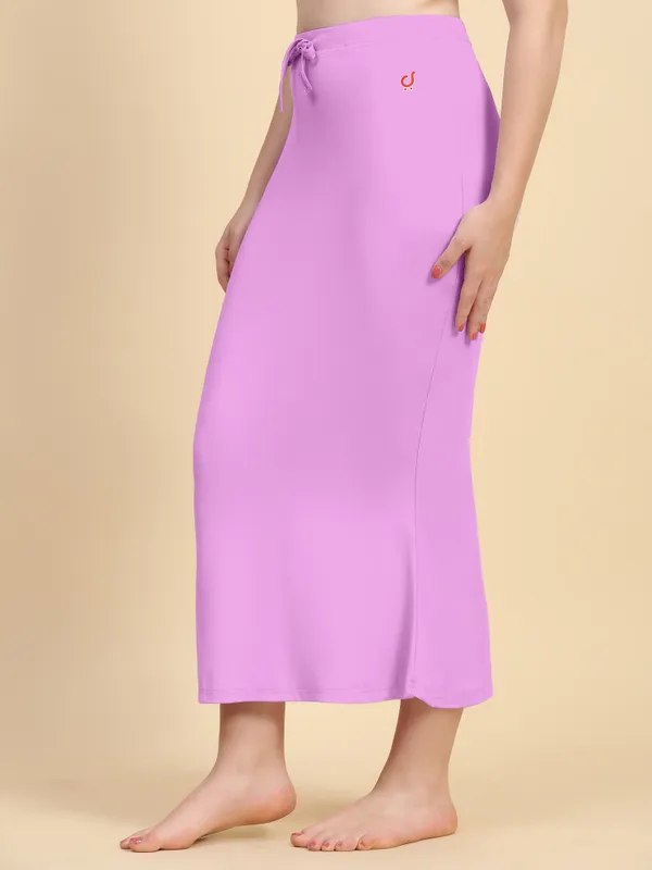 Purple_Fitted_Midi_Skirt_With_Drawstring_for_Women