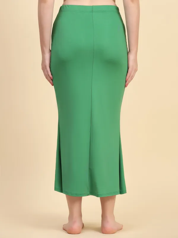 Green_Stretch_Mermaid_Midi_Skirt_for_Women