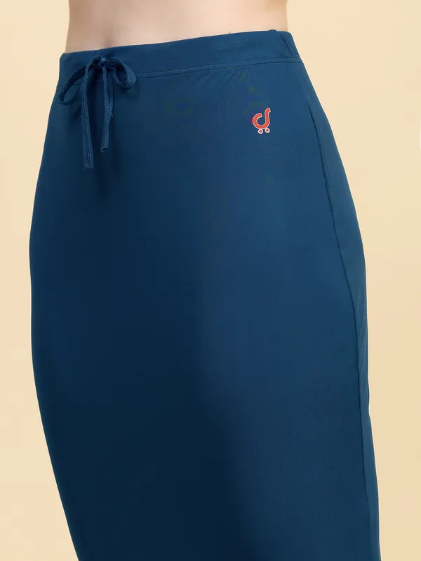 Navy_Solid_Fitted_Midi_Skirt_for_Women