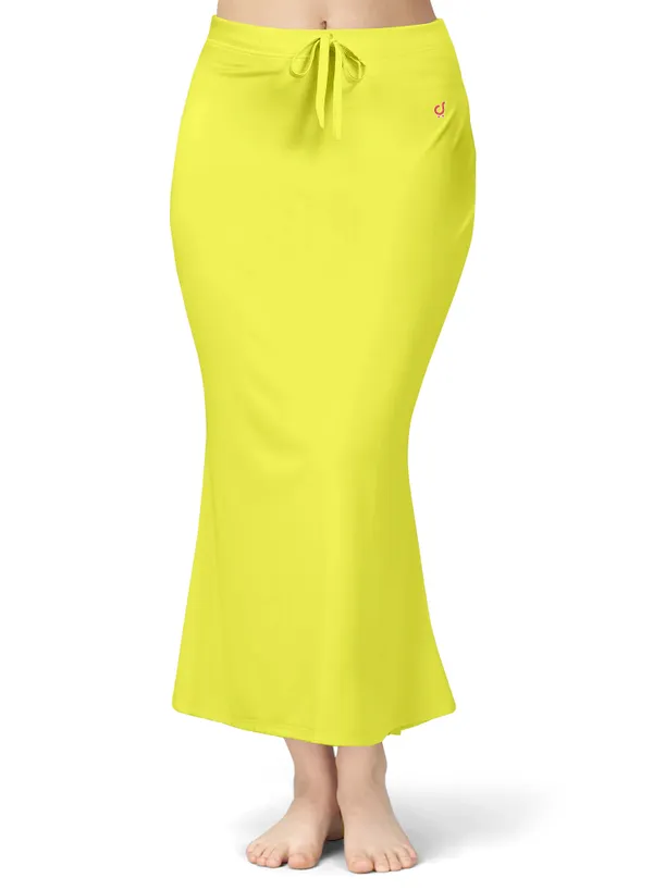Yellow_Stretch_Mermaid_Skirt_for_Women
