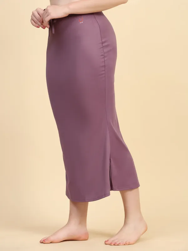 Mauve_Stretch_Mermaid_Skirt_for_Women