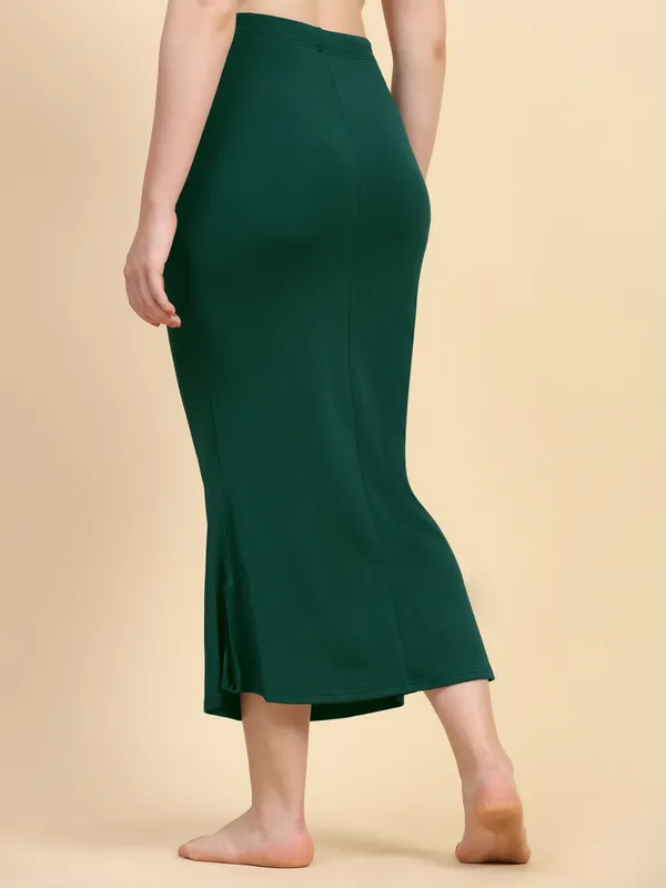 Green_Stretch_Mermaid_Fit_Skirt_for_Women