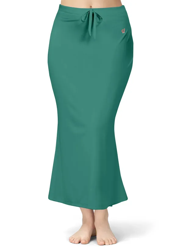 Teal_Stretch_Mermaid_Skirt_for_Women