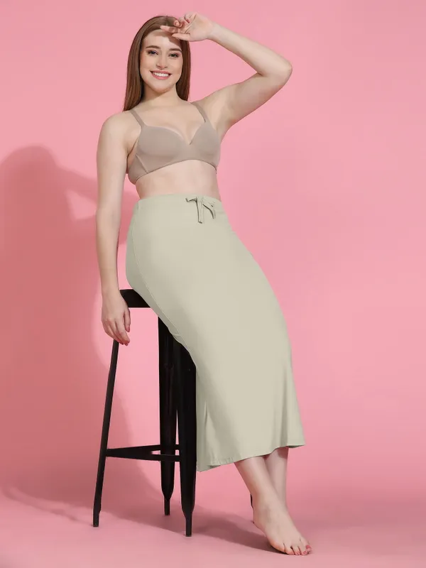 Beige_Mermaid_Midi_Skirt_for_Women