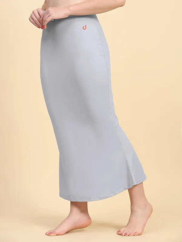 Grey_Solid_Mermaid_Skirt_for_Women
