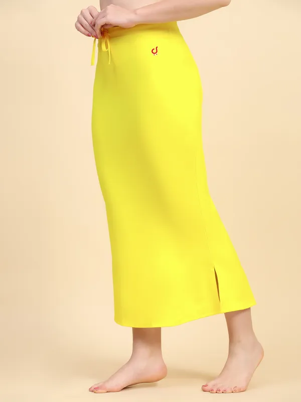 Yellow_Stretch_Mermaid_Skirt_for_Women
