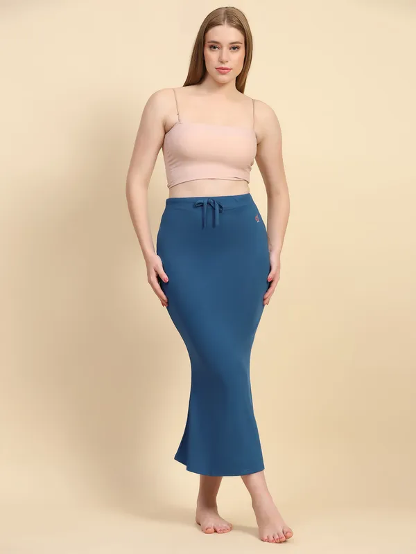 Navy_Blue_Mermaid_Fit_Midi_Skirt_for_Women