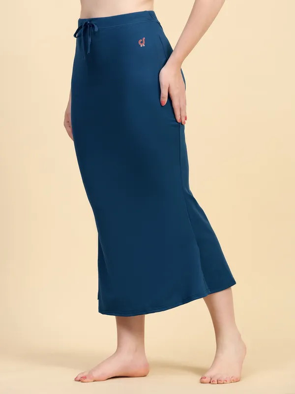 Navy_Solid_Fitted_Midi_Skirt_for_Women
