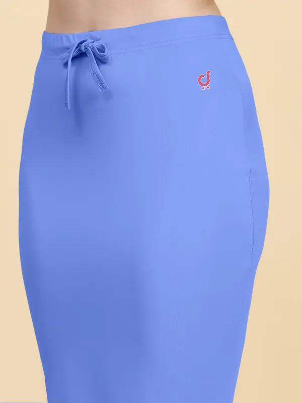 Blue_Solid_Drawstring_Flared_Midi_Skirt_for_Women