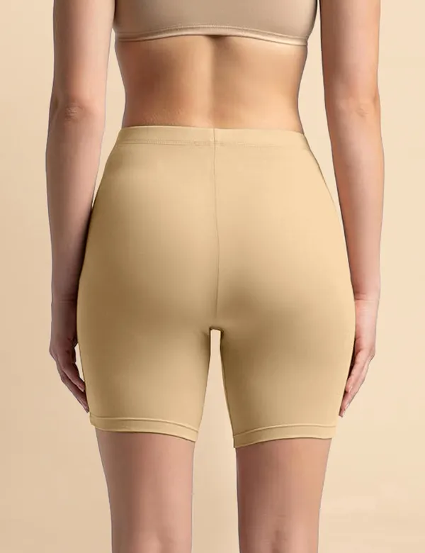 Beige_Cotton_Tummy_Tucker_Shorts_�_High_Waist_Seamless_Shapewear_Thigh_Slimmer_with_Tummy_Control