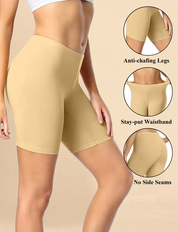Beige_Cotton_Tummy_Tucker_Shorts_�_High_Waist_Seamless_Shapewear_Thigh_Slimmer_with_Tummy_Control