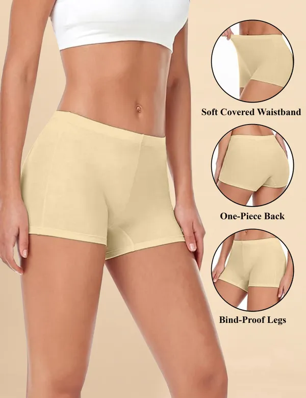 Beige_Cotton_Tummy_Tucker_Shorts_�_High_Waist_Stretchable_Shapewear_for_Smooth_&_Comfortable_Fit